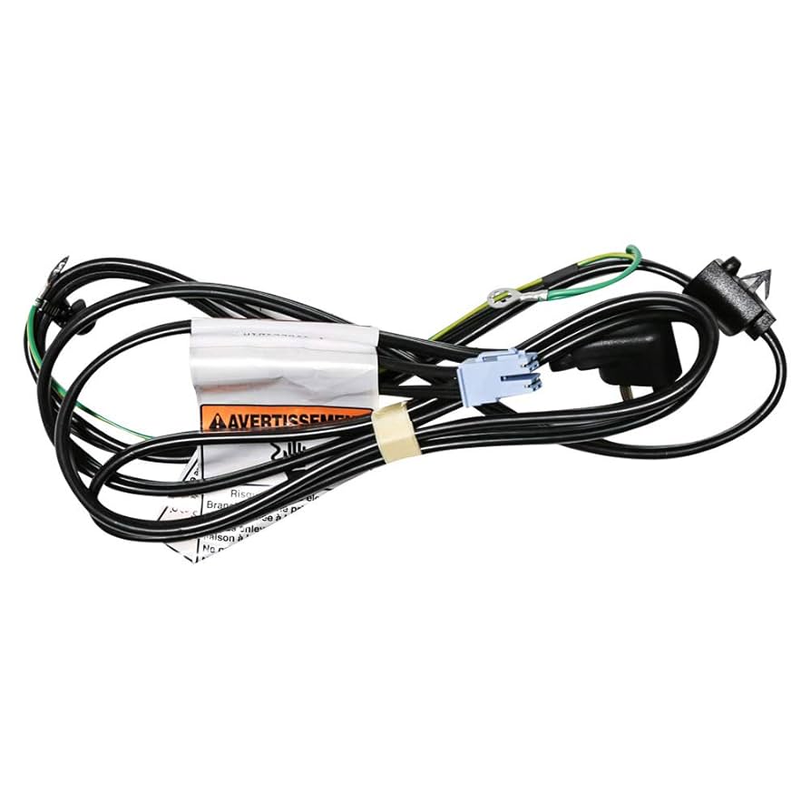 Kenmore Washer Power Cord W10877409 Kenmore Washer Power Cord W10877409